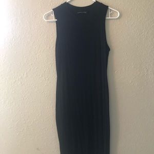 Black Soprano midi dress